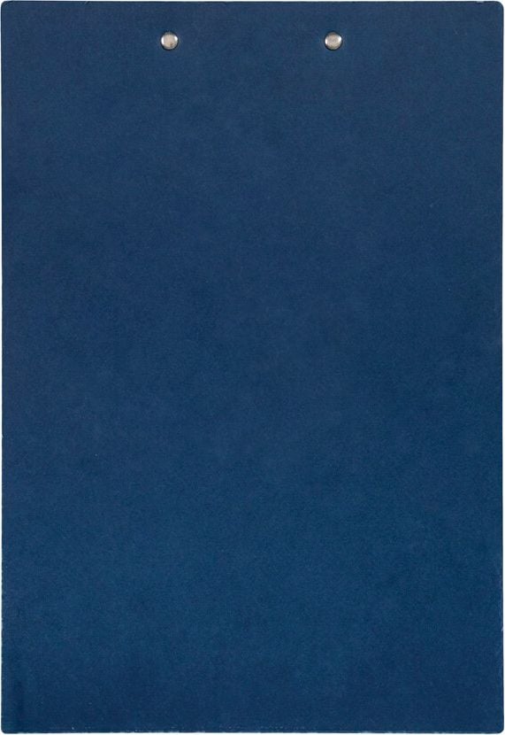 Klemmbretter Maul MAULbalance greener@work 23818, A4, Karton kaschiert mit Kraftpapier, Bügelklemme kurze Seite, Griffmulde, Aufhängeöse, blau