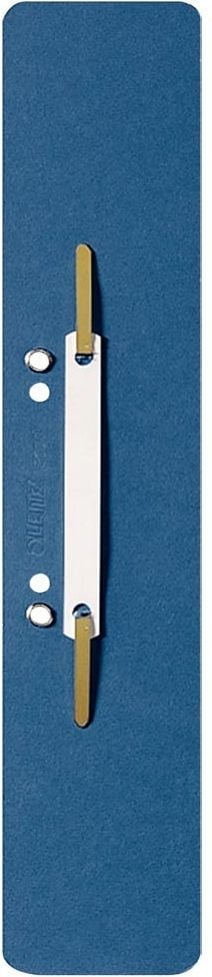 Heftstreifen Leitz 3700, 60x305mm, RC-Karton, Kunststoffdeckleiste,
geöst, Pack 25 Stück, blau