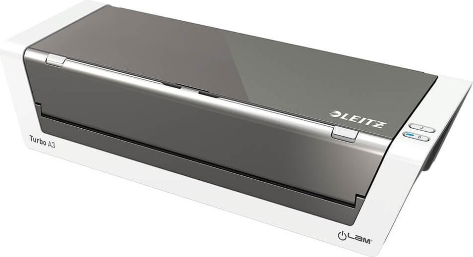 Laminiergerät Leitz iLAM Touch 2 Turbo A3 7520, bis DIN A3, max. Breite: 320mm, bis 250mic, 150cm/Min., weiß/anthrazit