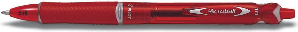 Kugelschreiber Pilot Begreen Acroball BAB-15M-BG 2067, 0,4mm, Mehrweg, Gehäusefarbe=Schreibfarbe, rot