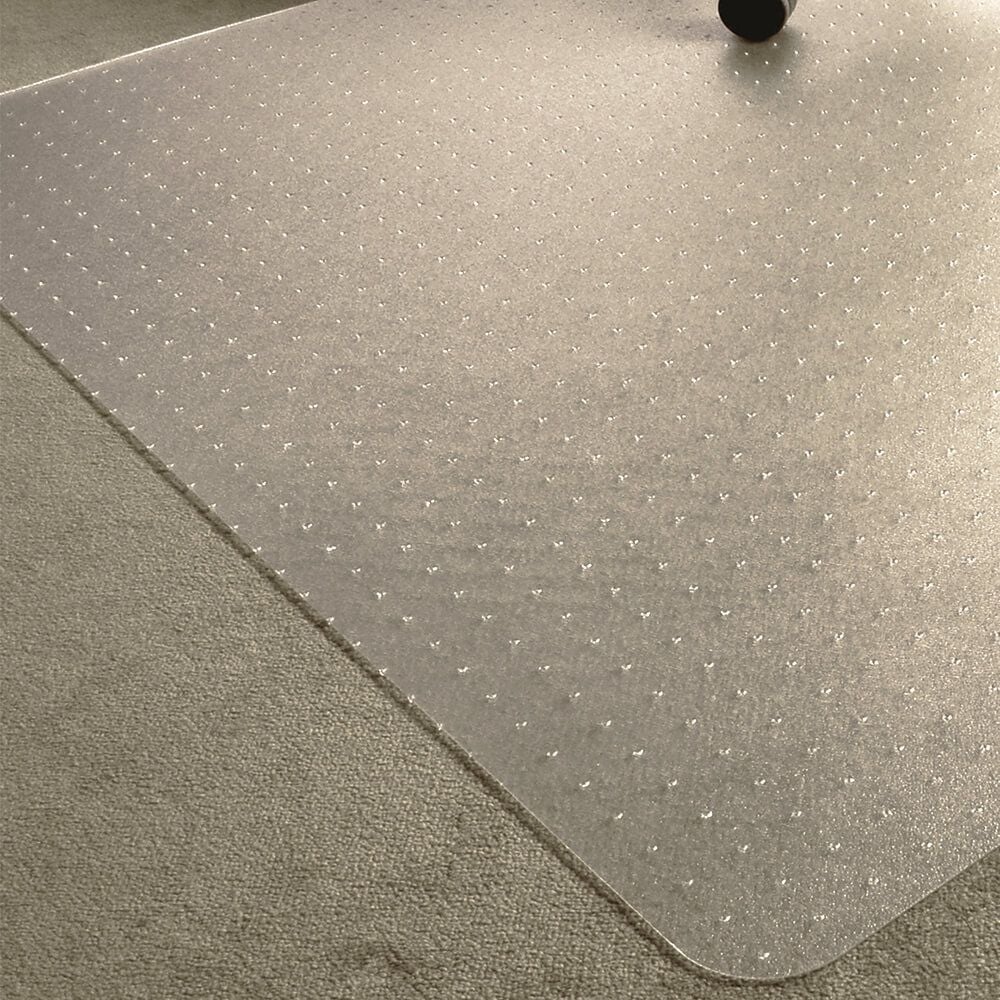 Bodenschutzmatten Cleartex Marlon BioPlus EDCMFLBG0002, 119x89cm, rechteckig, bio-basiertes Polycarbonat, für nieder- bis mittelflorige Teppichböden
