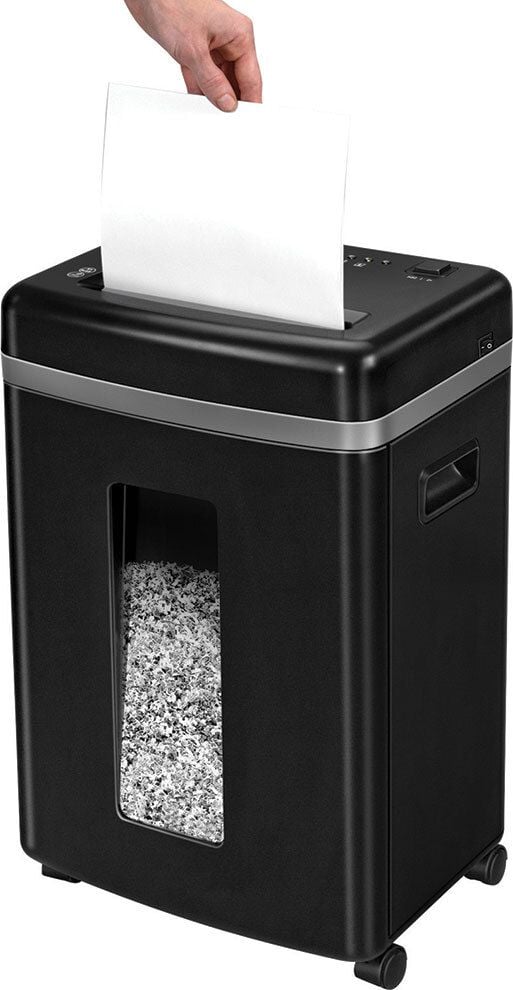 Aktenvernichter Fellowes Powershred Microshred 450M, 2x12mm Partikelschnitt, ca. 9 Blatt, 22 Liter
Behälter