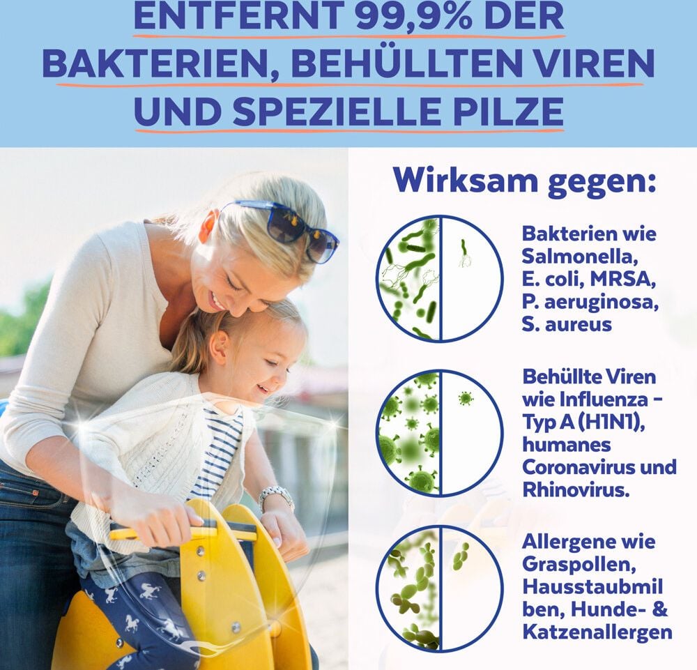 Flächendesinfektionstücher Sagrotan Hygiene-Reinigungstücher, Spenderpack 60 Tücher