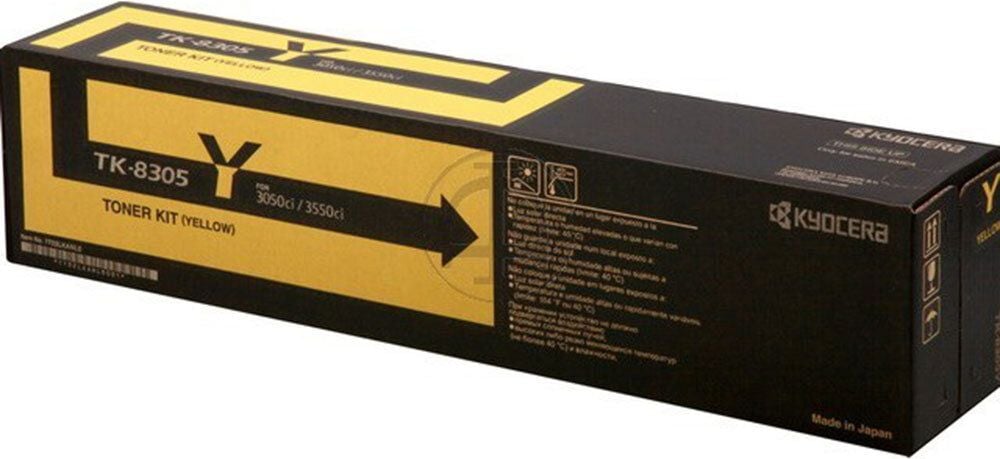 Kyocera Lasertoner TK-8305Y, yellow, 15.000 Seiten