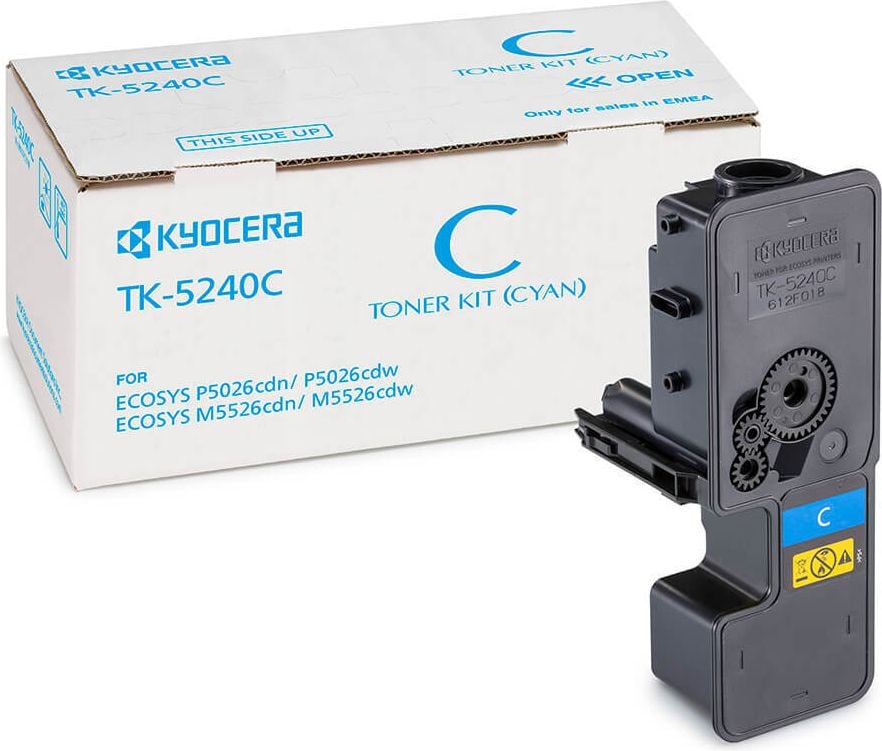Kyocera Lasertoner TK-5240C, cyan, 3.000 Seiten
