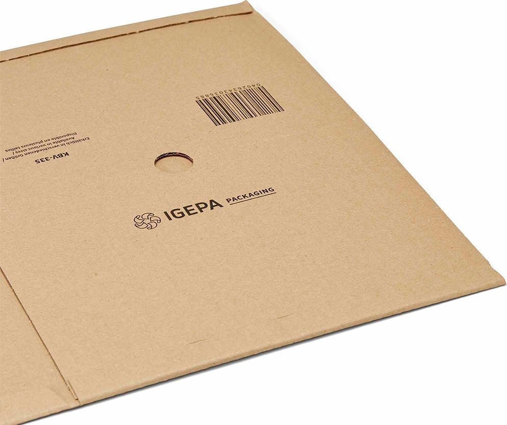 Universalverpackungen KBV-335, C4+, Innenmaß: 335x275x80mm (LxBxH), variable
Höhe, B-Welle, braun, Pack 20 Stück