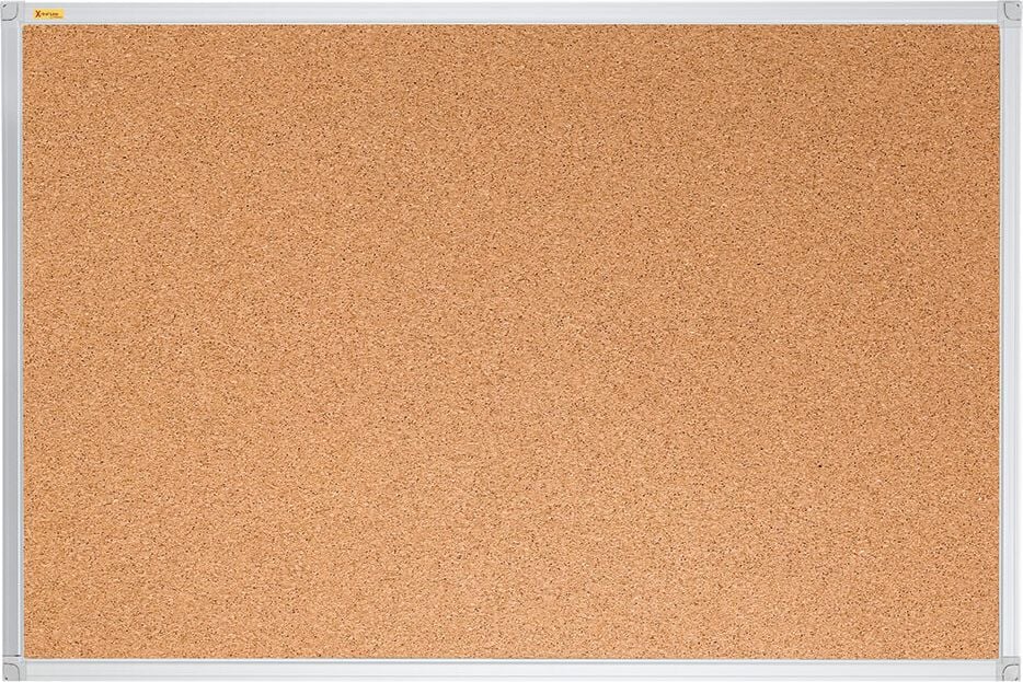 Pinntafeln Franken X-tra!Line KT3405, 120x180cm, Tafelfläche aus Kork, Alurahmen