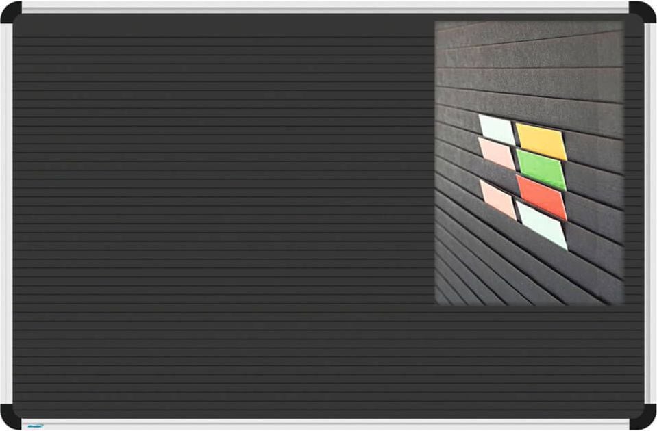 Stecktafel Ultradex Planrecord 1007, 62x44cm (BxH), 32 Planungsfelder/Bahnen,
ohne Spalten, schwarz
