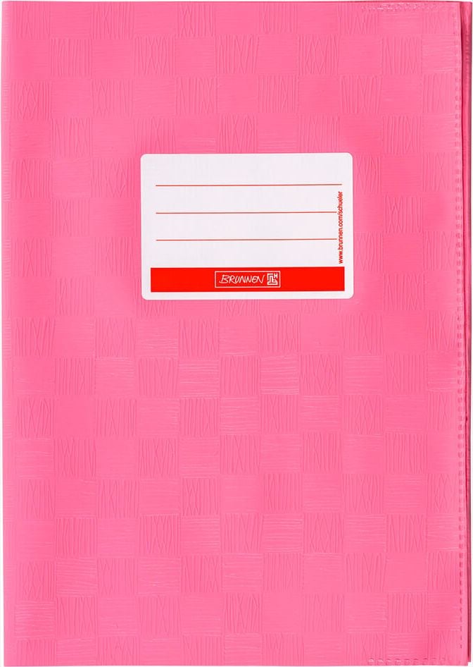 Heftschoner Brunnen 10-40524, für A4 hoch, farbig, Beschriftungsschild, rosa