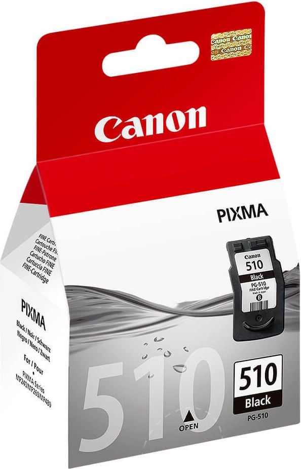 Canon Tintenpatrone PG-510, schwarz, (2970B001), 9ml