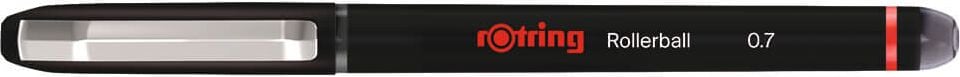 Tintenroller Rotring Rollerball 214610, ca. 0,7mm, Kappe mit Clip, blau