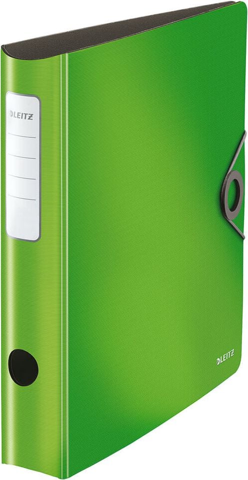 Ordner A4 Leitz Active Solid 1048, 65mm, Polyfoam, A4, 6,5cm Rücken, 180 Grad, Kunststoff, hellgrün