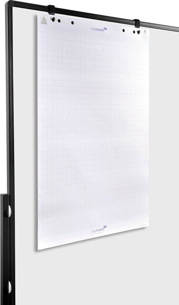 Whiteboard Legamaster PREMIUM PLUS mobil 7-204810, 150x120cm, emailliert, bakterienresistent,
trocken abwischbar, Stativtafel mit 4 Rollen