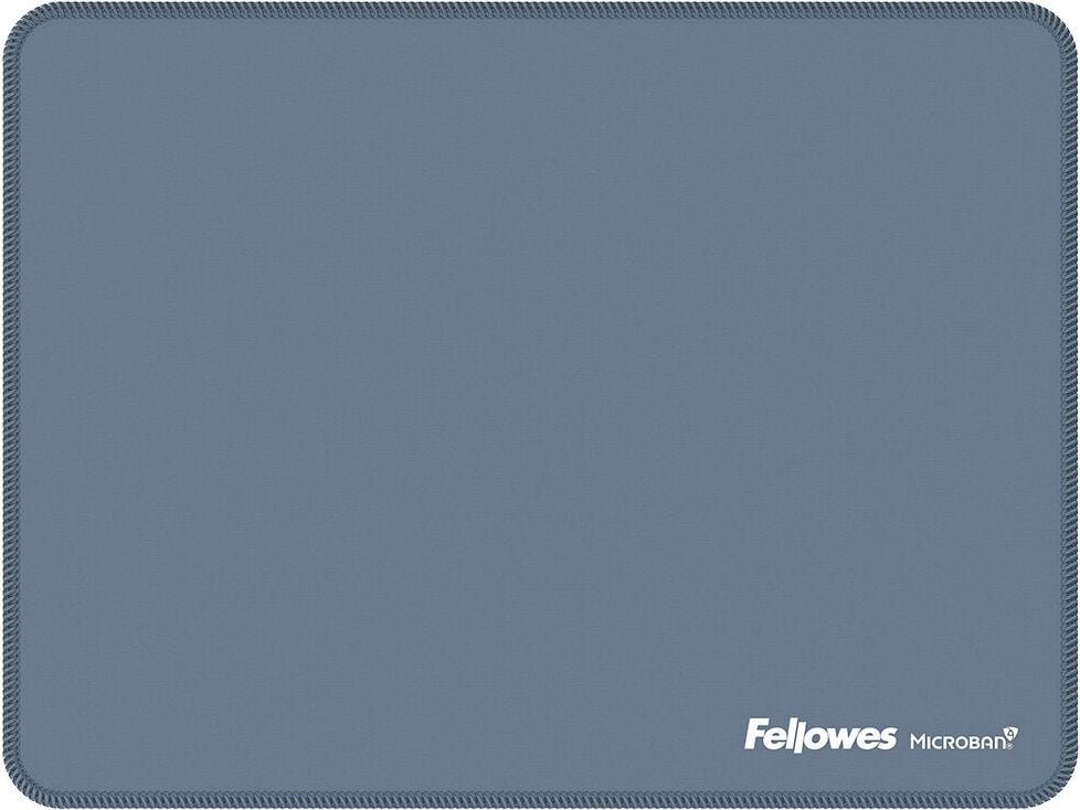 Mauspad Fellowes Breyta XL, 28x21cm, Stoff mit Microban-Schutz, 83% recyceltes Material, blau