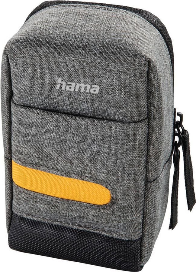Kameratasche Hama Terra 90M 121302, Schultergurt, Gürtelschlaufe, recyceltes
Polyester, grau