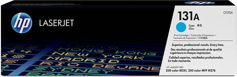 HP Lasertoner CF211A Nr. 131A, cyan, 1.800 Seiten