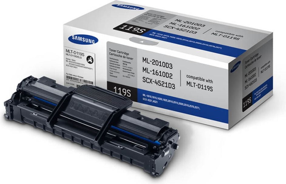 HP (Samsung) Lasertoner MLT-D119S/ELS SU863A, schwarz, 2.000 Seiten
