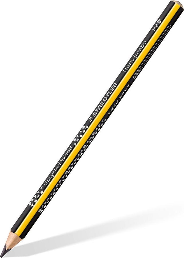 Bleistifte Staedtler Noris jumbo 119, HB, lackiert, Dreikantform, Pack 12 Stück, HB