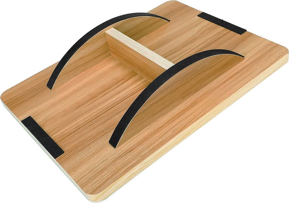Fußstütze Unilux Balancy 400188804, fördert Wippbewegung, Holz mit Anti-Rutschoberfläche