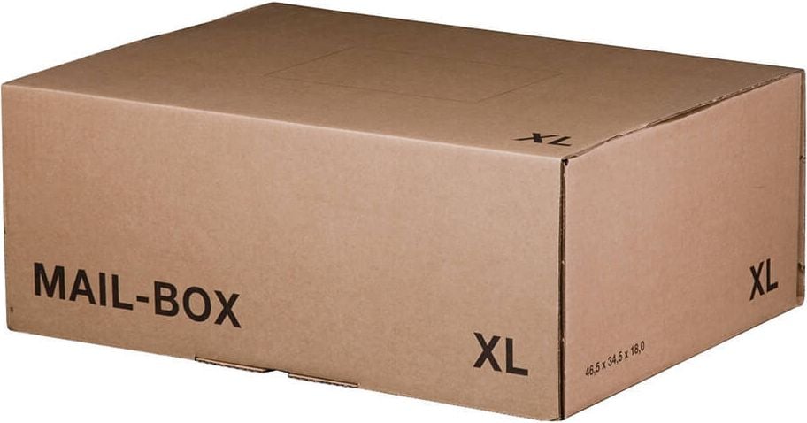 Versandkartons Propac Mailing Box XL 68023, Innenmaße: 460x333x174mm, Pack 20 Stück