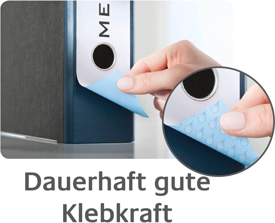 Rückenschilder Zweckform L4768-100 ultragrip, breit/kurz, 192x61mm, auf A4, grün,
Pack 100 Blatt/400 Stück