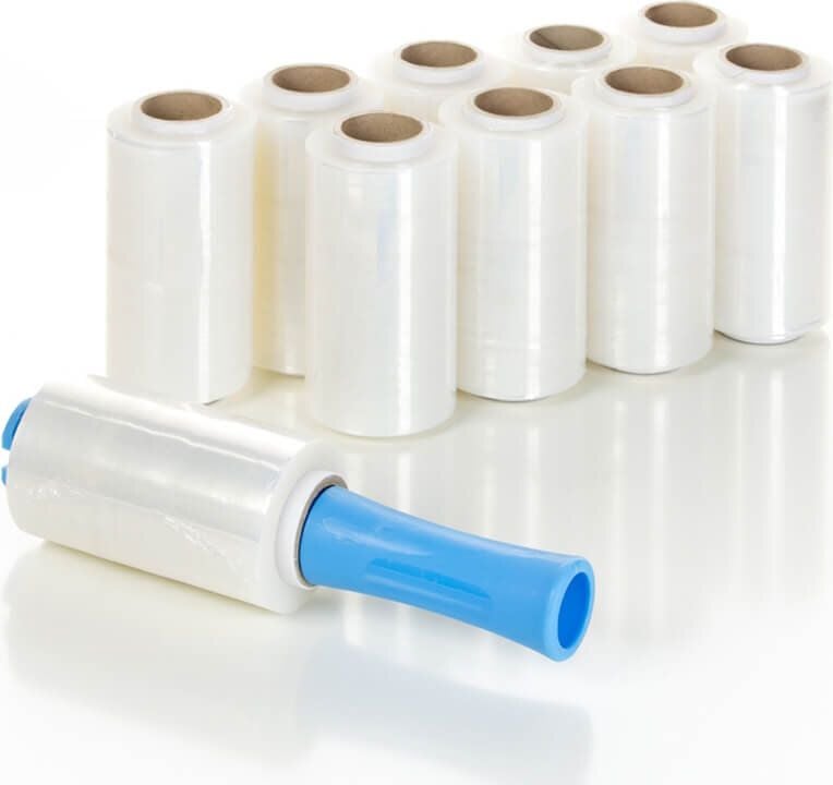 Handstretchfolien Eichner 9219-00752 125mm x 300m, 14my, für manuelle Verarbeitung, transparent,
Pack 1 Rolle