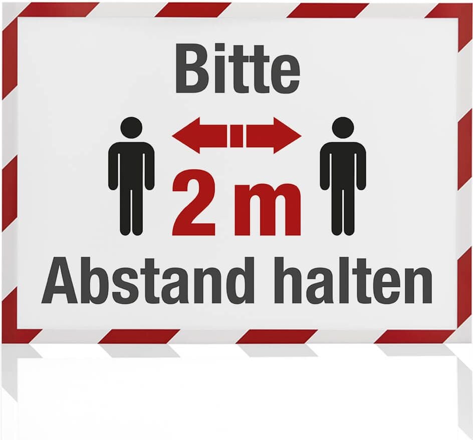 Inforahmen Magnetoplan magnetofix SAFETY 113144, A4 hoch/quer, magnetisch, 2-farbig,
Pack 5 Stück, grün