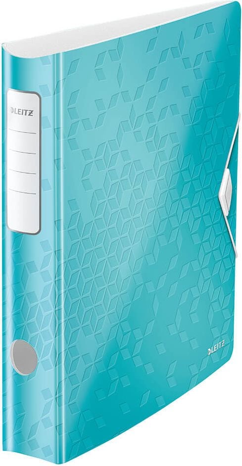 Ordner A4 Leitz Active WOW 1107, 65mm, Polyfoam, A4, 6,5cm Rücken, 180 Grad, Kunststoff, türkis