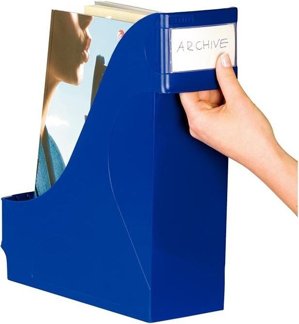 Stehsammler Leitz 2425, A4 hoch, 95mm Rückenbreite, Polystyrol (PS), hellgrau
