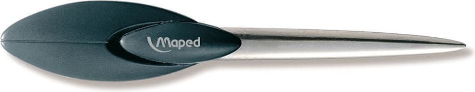 Brieföffner Maped M037400, 17cm, Edelstahl, Kunststoffgriff