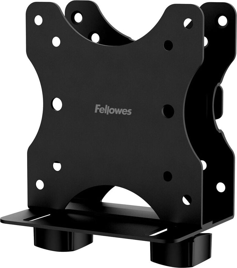 Computerhalterung Fellowes VESA Thin Client Holder, für Client oder CPU, max. Tragkraft 5 kg,
17-70mm, Befestigung an Monitorarm oder
Schreibtisch, schwarz