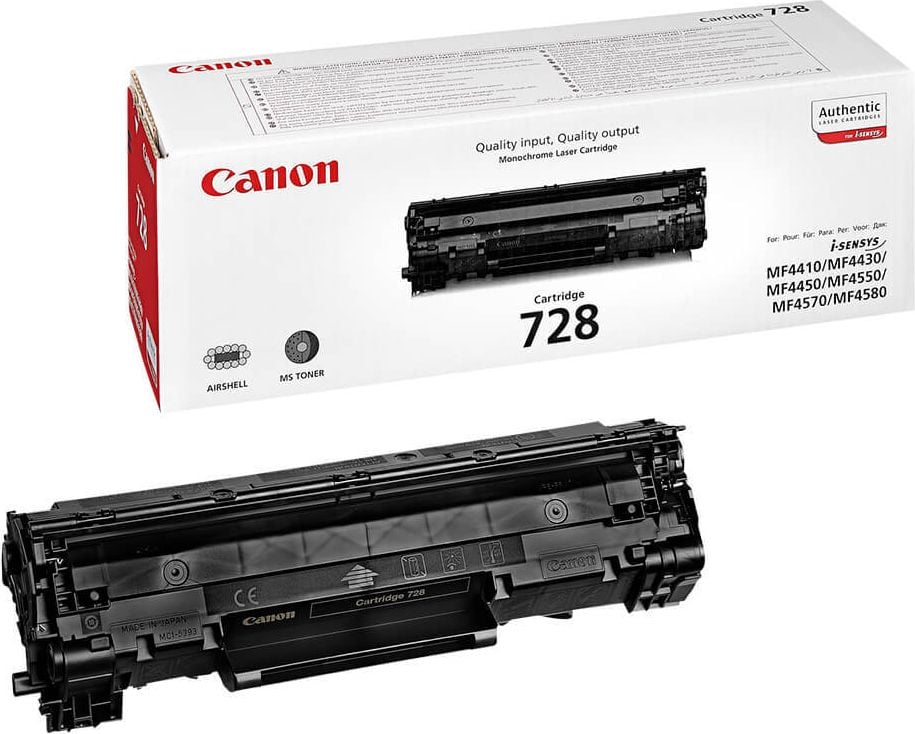 Canon Lasertoner 728BK, schwarz, (3500B002), 2.100 Seiten