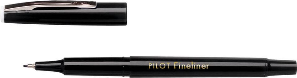 Fineliner Pilot SW-PPF 4103, ca. 0,4mm, metallgefasste Spitze, schwarz