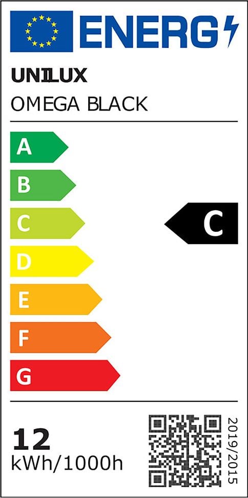 LED-Schreibtischleuchten Unilux OMEGA 400202315/400202316, 12 W, LED (neutralweiß), 166lm/W, dreifache Gelenkverbindung, Standfuß, schwarz