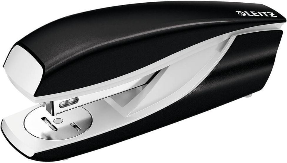 Heftgerät Leitz New NeXXt WOW 5502/OL3, bis 30 Blatt, Einlegetiefe: 65mm, WOW-Farben, schwarz