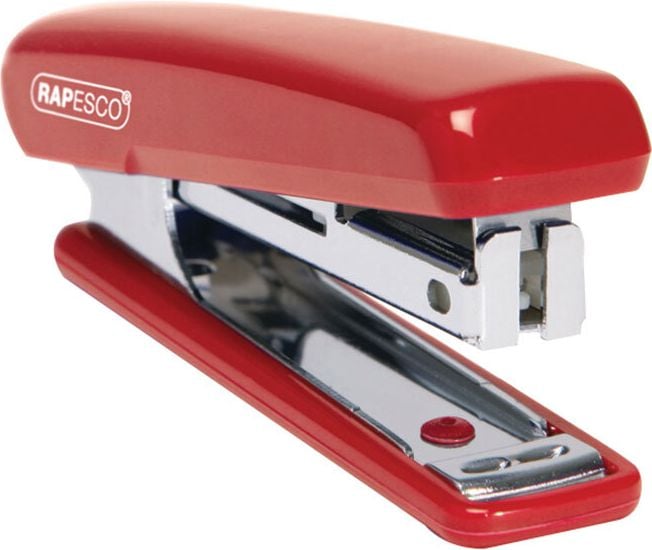 Heftgerät Rapesco Pocket PSE000AS, bis 10 Blatt, Einlegetiefe: 50mm, für Nr. 10, farbig sortiert