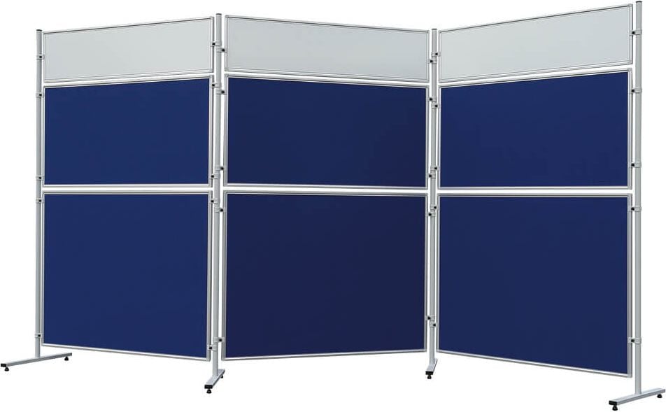 Stellwand Franken ECO EL-UTS90, 90x120cm, Schreibtafel weiß