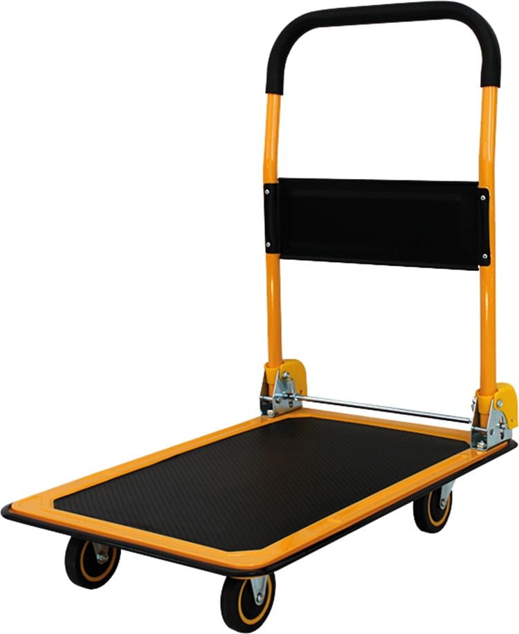 Transportwagen pavo Plattformwagen 8019656, 48 x 73cm Ladefläche, 1 Boden, bis 150 kg,
zusammenklappbar
