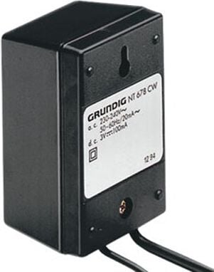 Netzadapter für Diktiersysteme Grundig 679, für Grundig Mh15, Mh16, Sh10, Sh20, Sh24,
Sh30