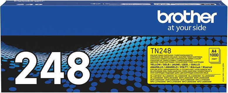 Brother Lasertoner TN-248Y, yellow, 1.000 Seiten