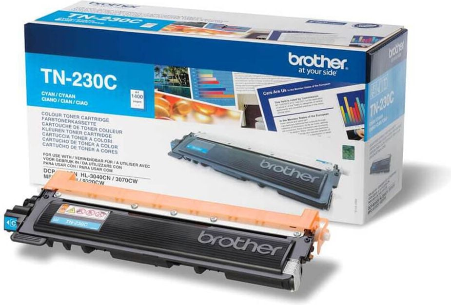 Brother Lasertoner TN-230C, cyan, 1.400 Seiten