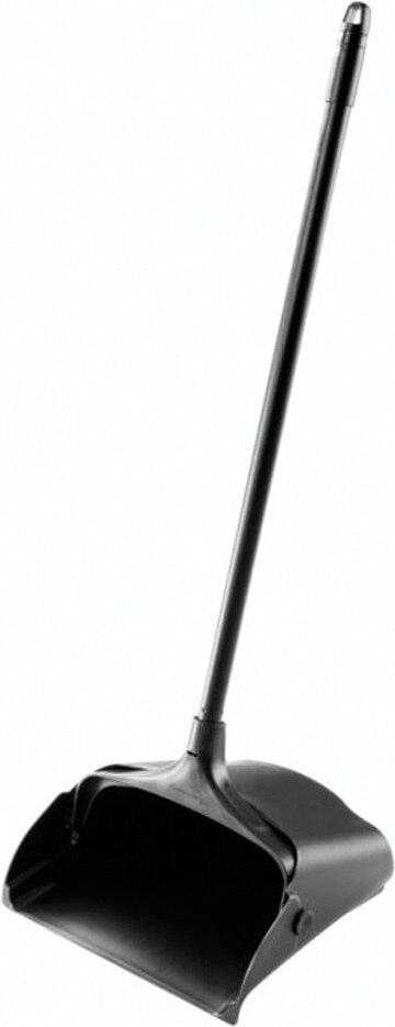 Standmüllschaufel Rubbermaid Lobby Pro FG253100, Müllschaufel ohne Deckel, mit Laufräder