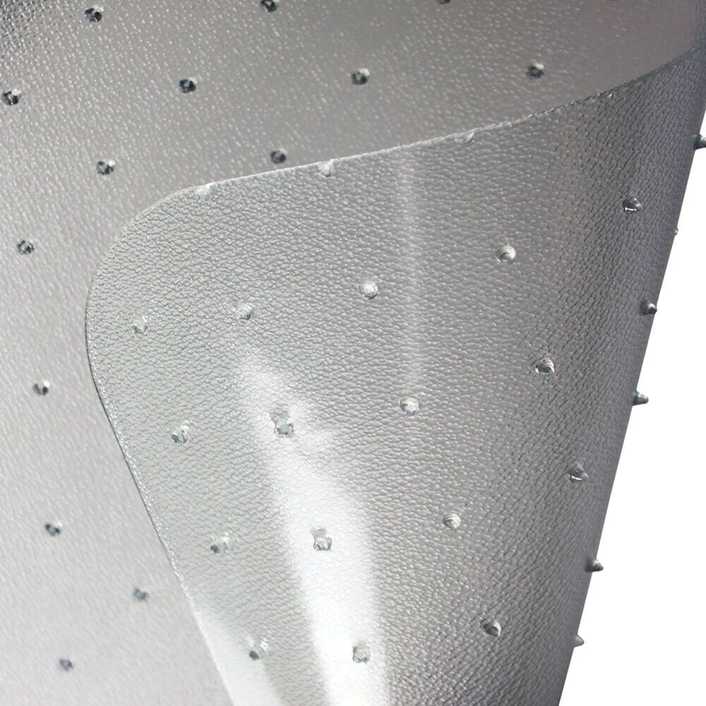 Bodenschutzmatten Cleartex Marlon BioPlus EDCMFLBG0001, 118,5x75cm, rechteckig, bio-basiertes Polycarbonat, für nieder- bis mittelflorige Teppichböden