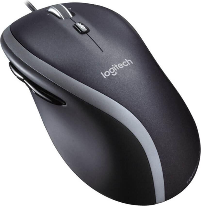 Maus Logitech Corded Mouse M500 910-003726, USB, schwarz