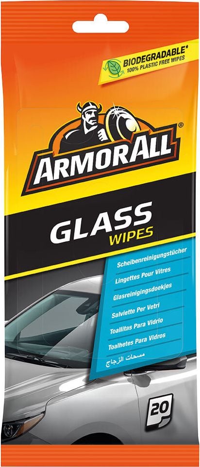 Scheibenreinigungstücher ARMOR ALL E303941400, ammoniakfrei, Pack 20 Stück