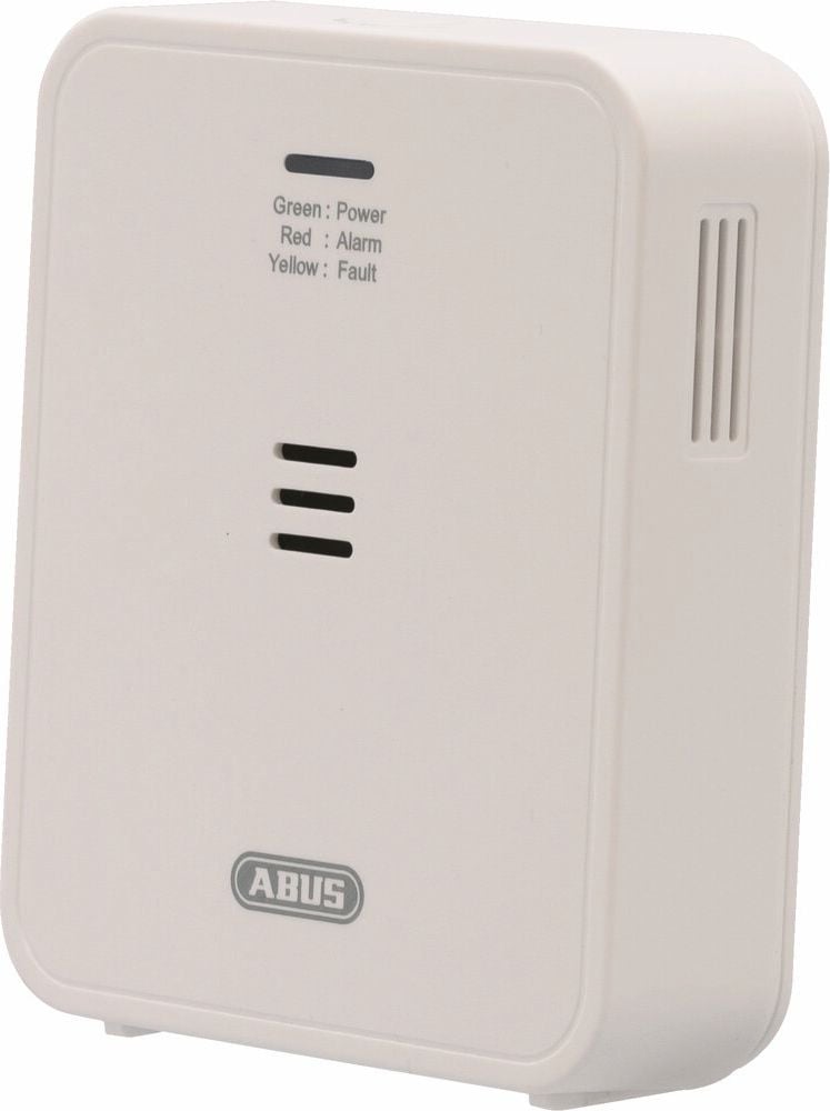 Kohlenmonoxid-Warnmelder Abus COWM370, mit Alarmfunktion, elektronischer Sensor,
weiß