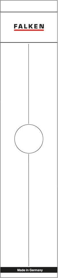 Hängeordner-Rückenschilder Falken 11287067, breit/lang, 290x60mm, weiß, selbstklebend,
Pack 10 Stück