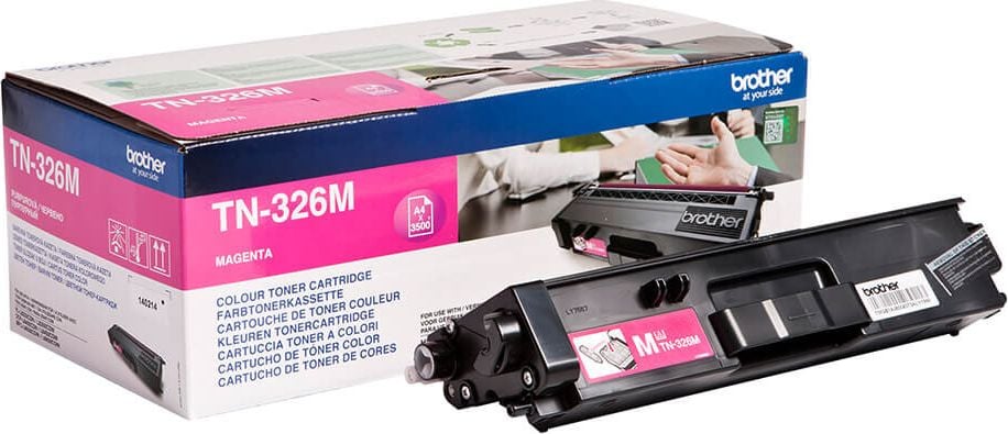 Brother Lasertoner TN-326M, magenta, 3.500 Seiten