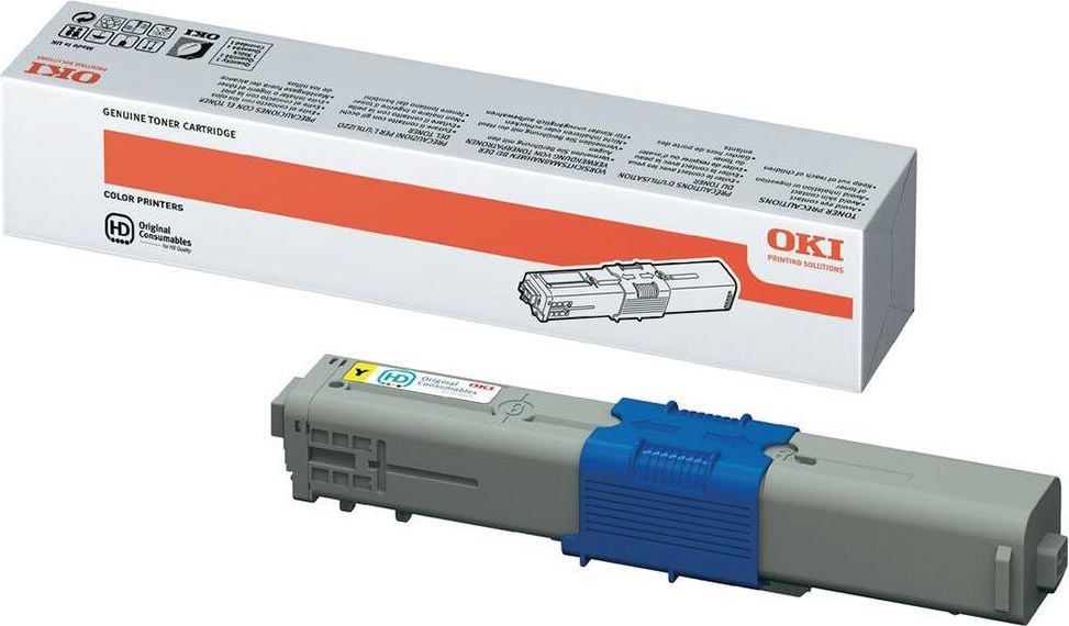 OKI Lasertoner 44469722, yellow, 5.000 Seiten