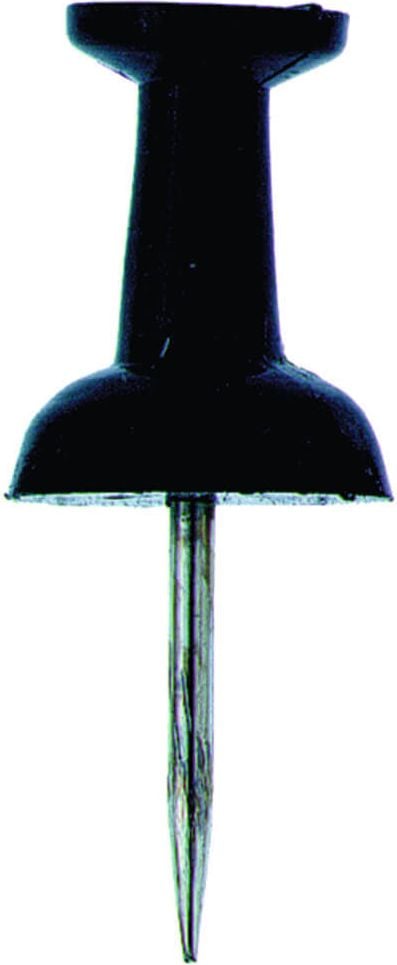 Pinnwandnadeln Alco 660, Einzelfarben, Pack 20 Stück, schwarz